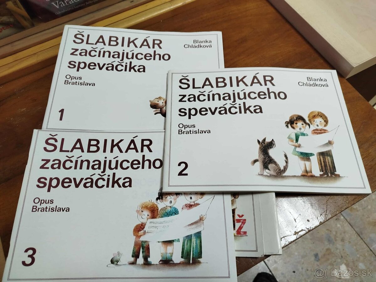 Šlabikár začínajúceho speváčika--1988--Chládková Blanka--I.,