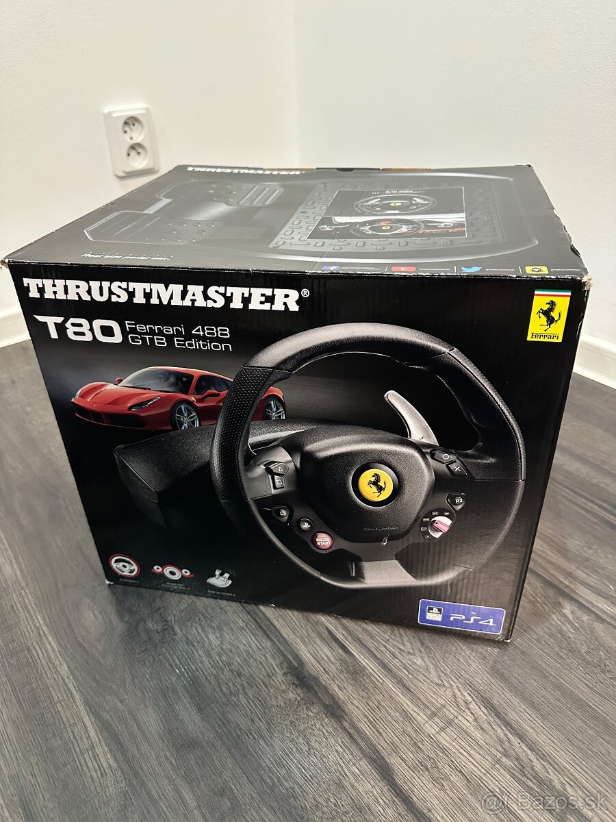 Volant Thrustmaster T80 Ferrari 488 GTB