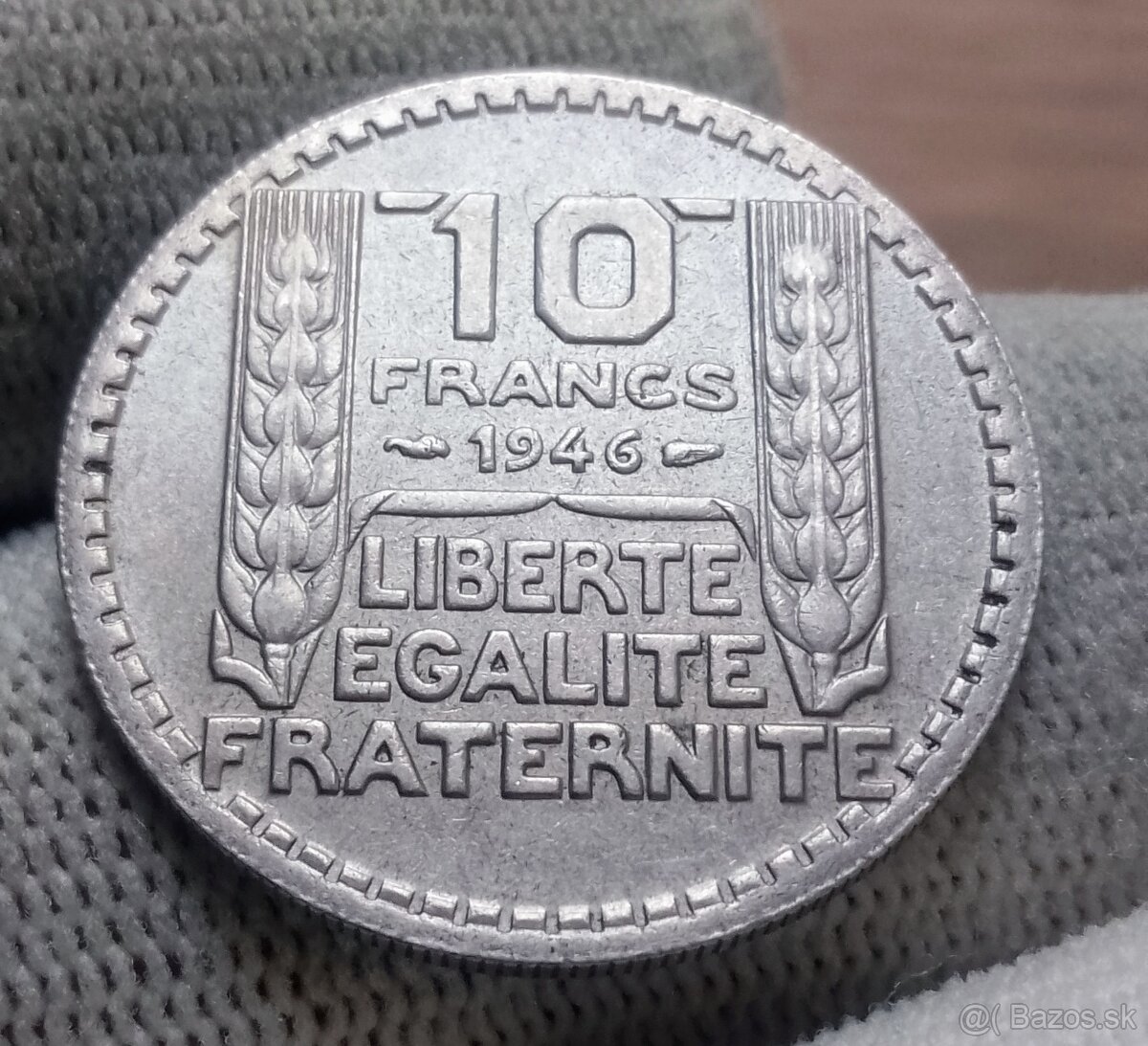 Vzácny 10 franc.