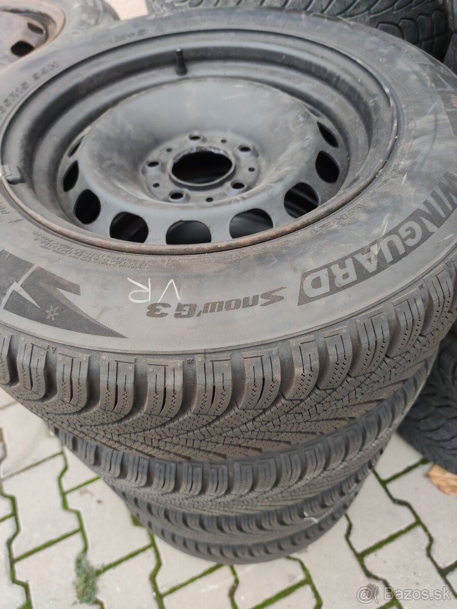 Zimná sada kolies BMW 5x120 205/65 R15
