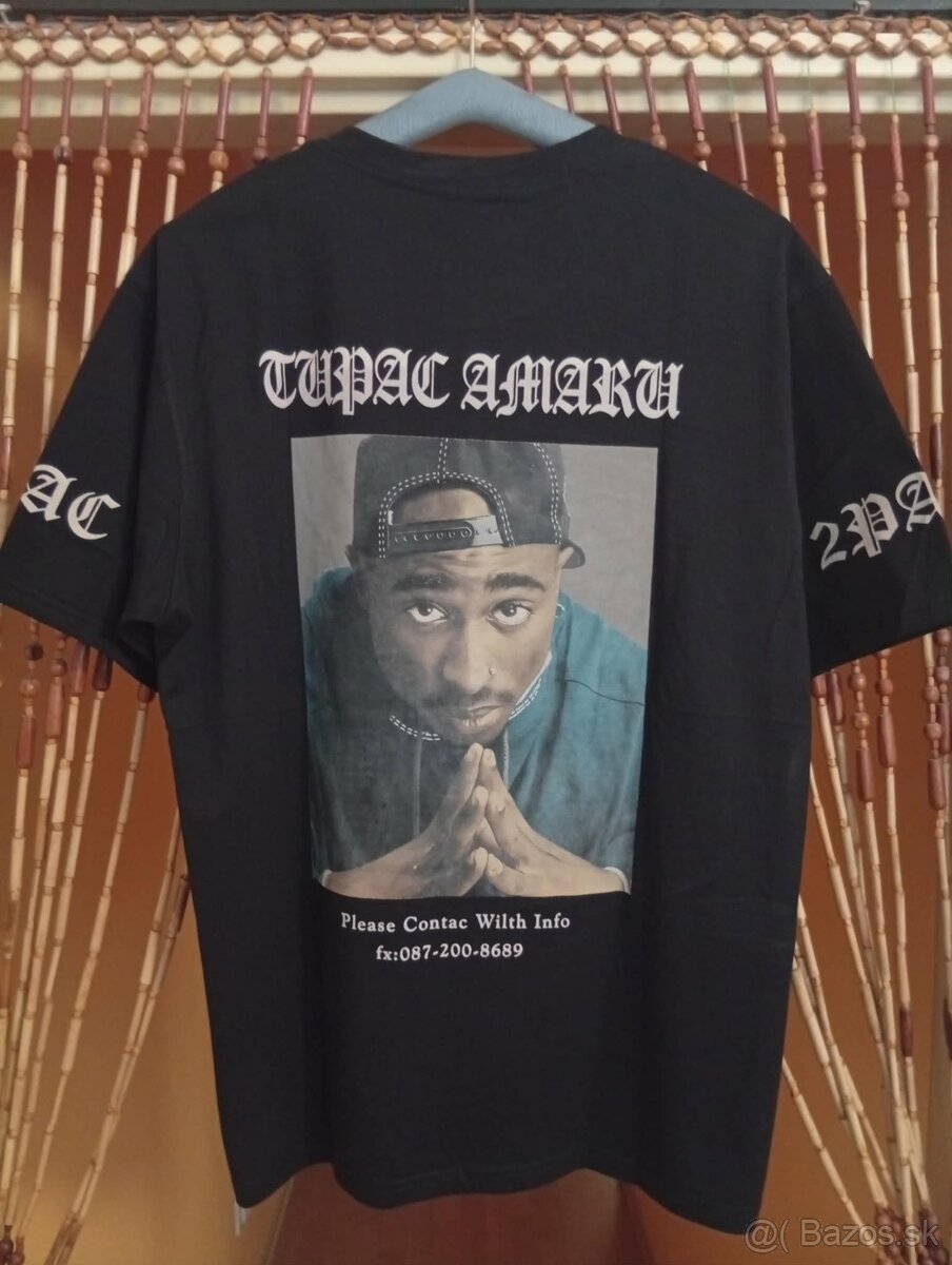 TUPAC - MODERNÉ PÁNSKE TRIČKO