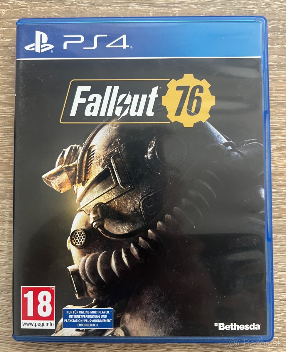 Predám hru na PS4 Fallout 76