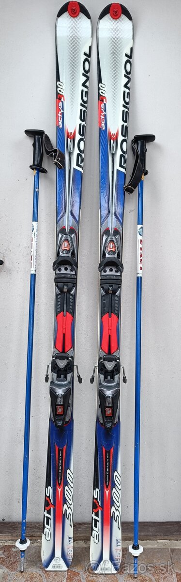 lyže Rossignol aj s palicami