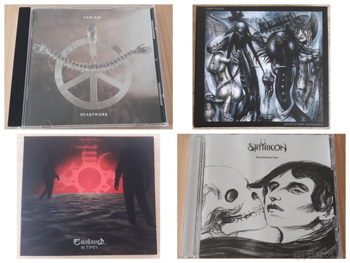 Predaj metalových CD