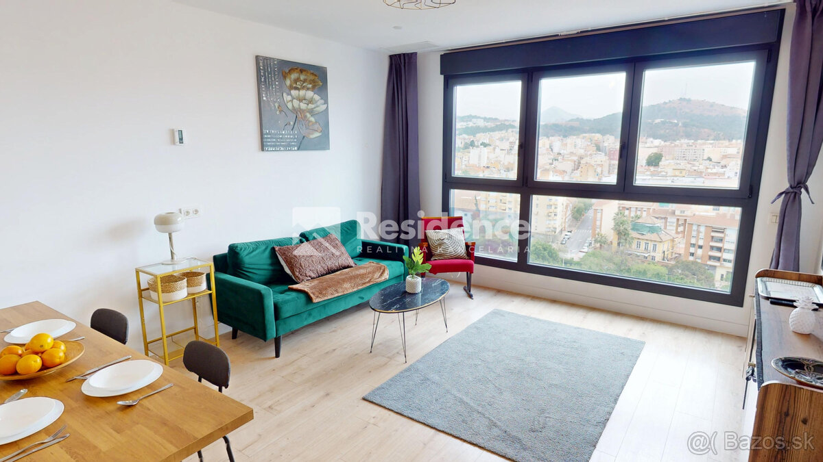 2- izbový apartmán v španielskej Malage