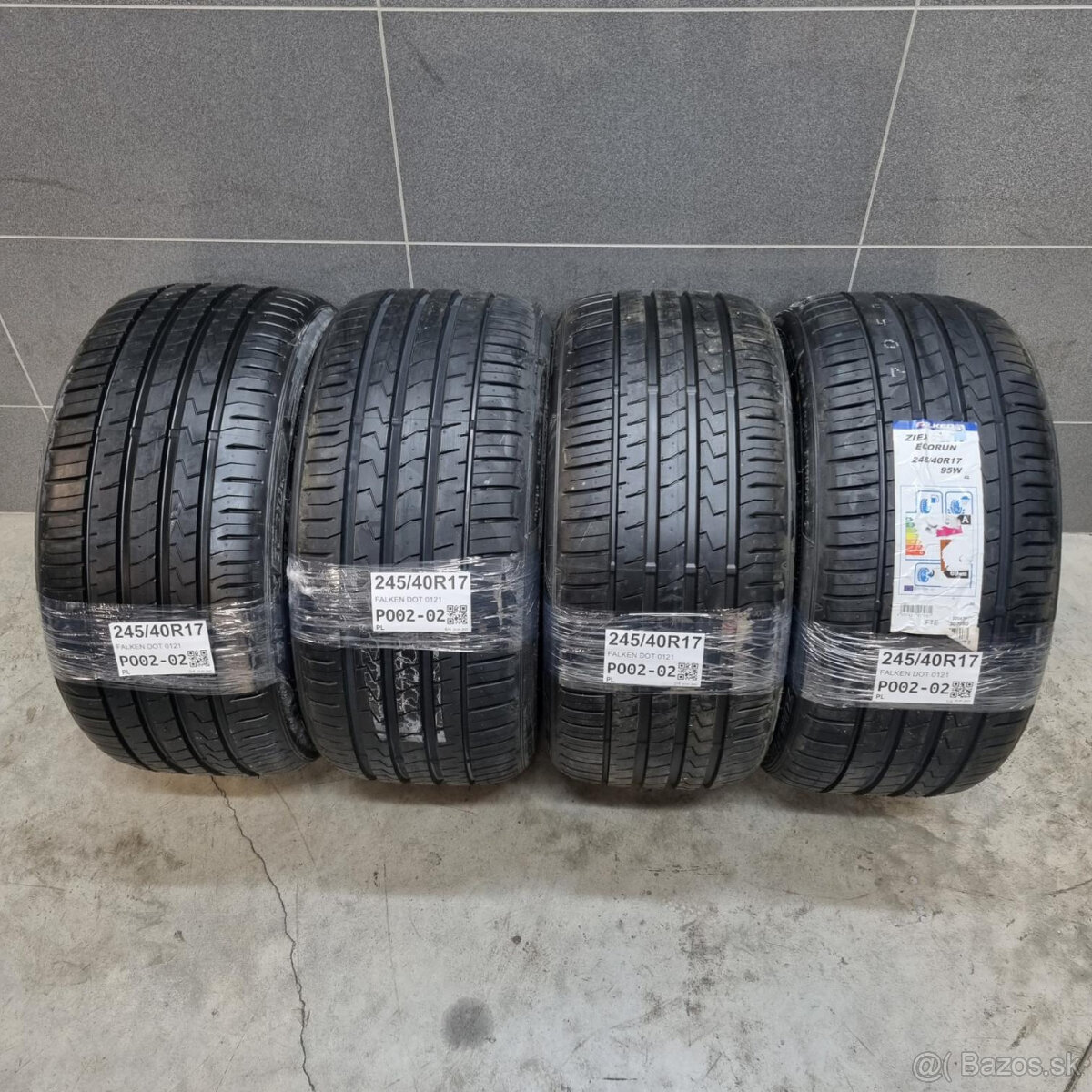 Letné pneumatiky 245/40 R17 FALKEN DOT0121