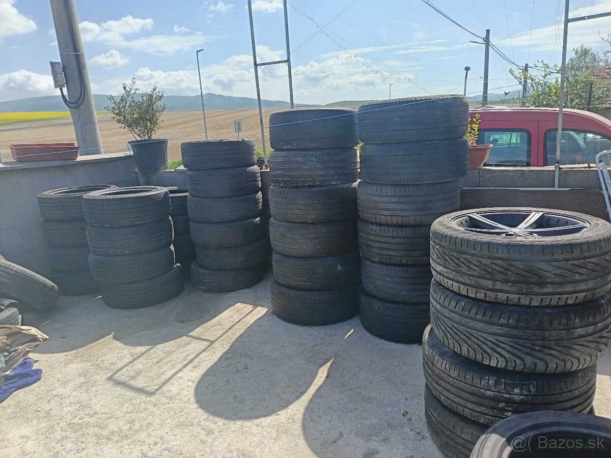Predám pneu mam viac rozmerov treba volať
