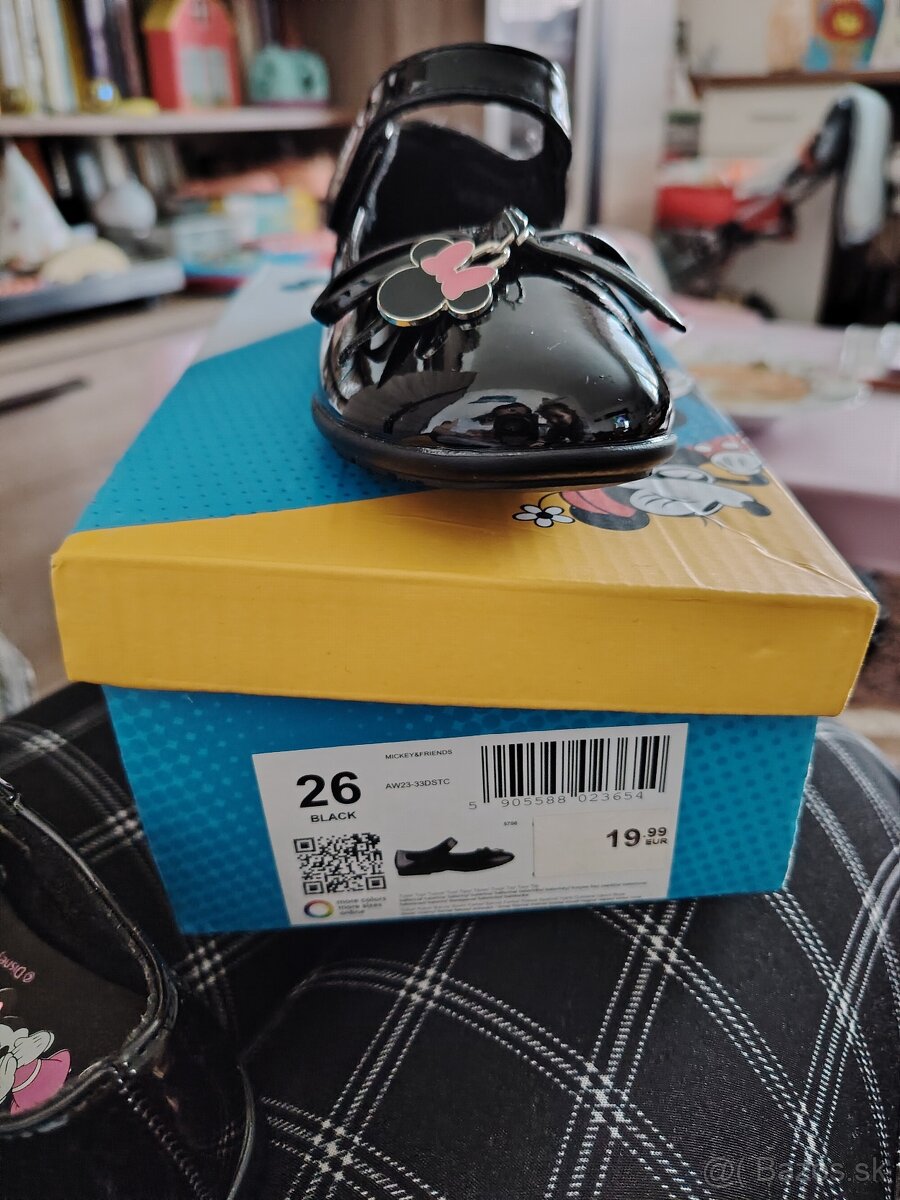 Nové Dievčenské sandále Mickey