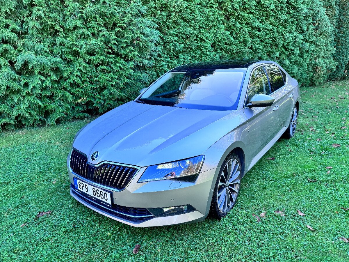Škoda Superb 3, 2.0 TSI (206 kW), 4x4, Laurin & Klement