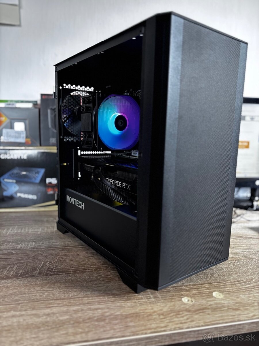 Herné PC: Ryzen 5 8600G, RTX 3070, 16GB RAM, 1T NVMe ZÁRUKA