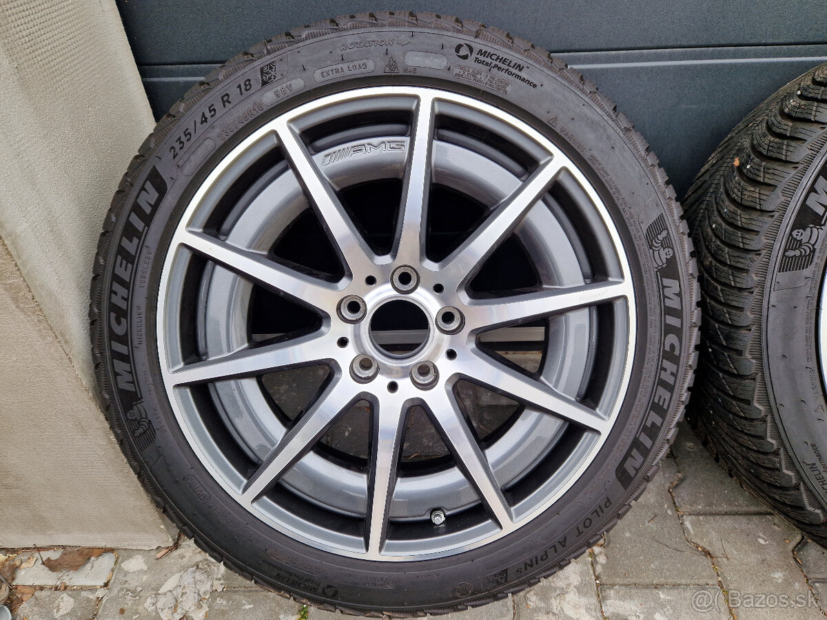 5x112 r18 kolesa mercedes c amg disky alu 18 235 45 rafky