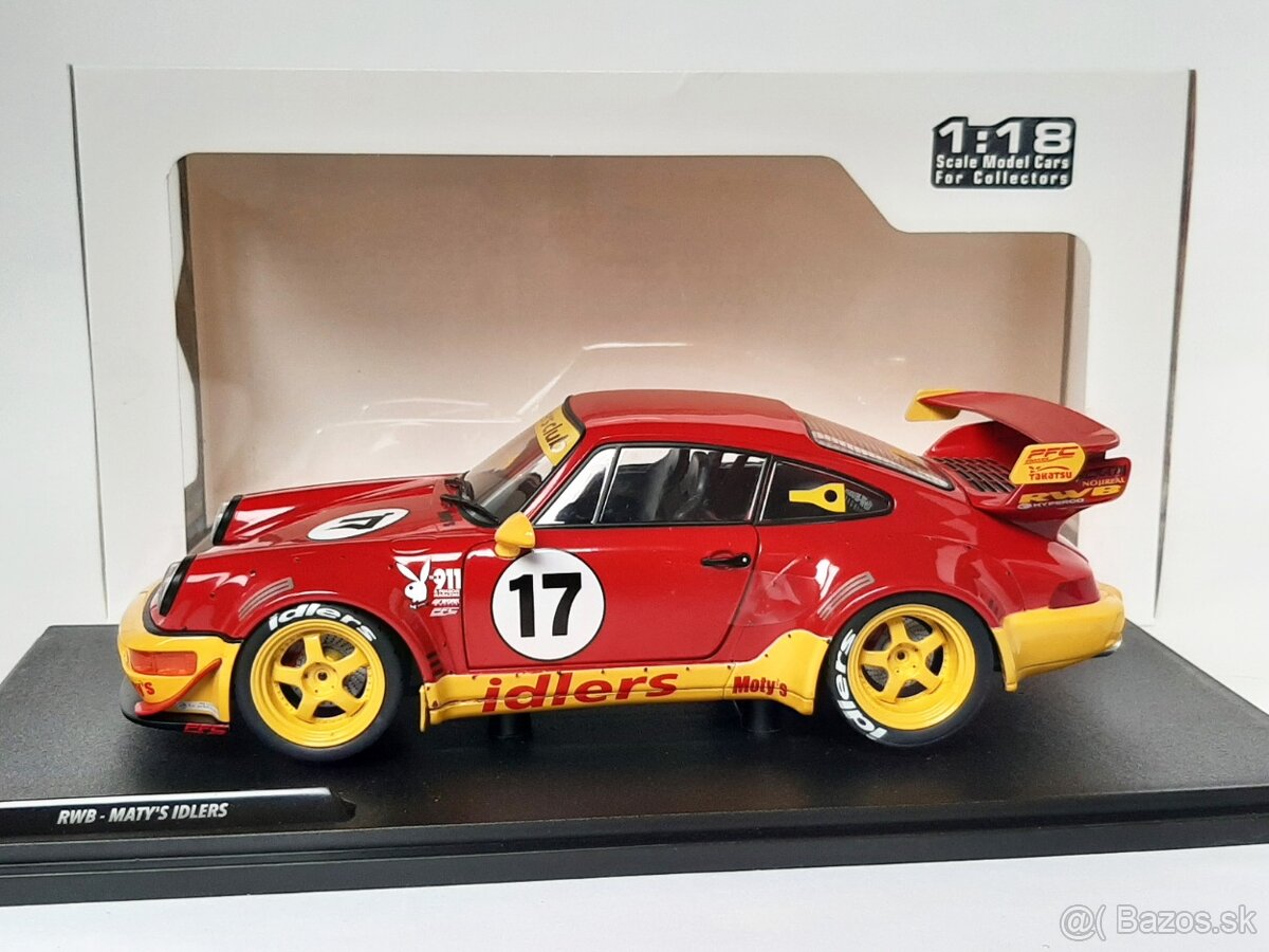 1:18 - Porsche 911 RWB Maty's Idlers (2016) - Solido - 1:18