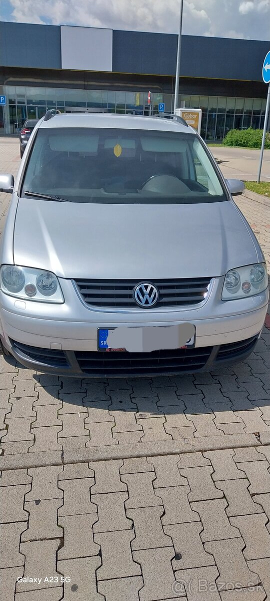 Touran 1.9tdi 77kw,Dsg rozpredam