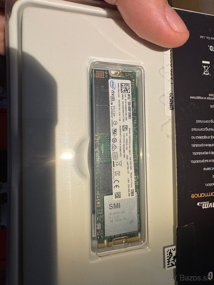 Intel ssd 600p series 128gb