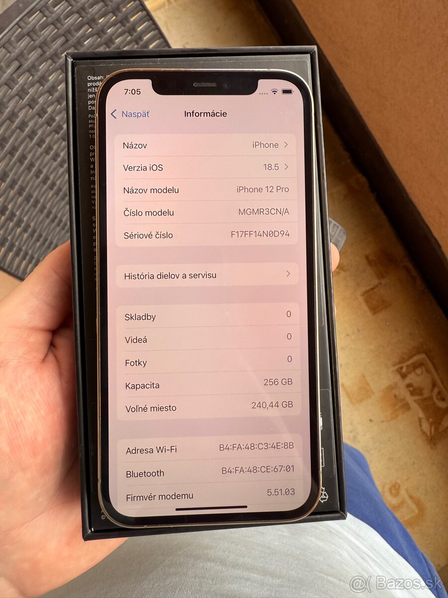 iPhone 12 Pro Gold 256GB
