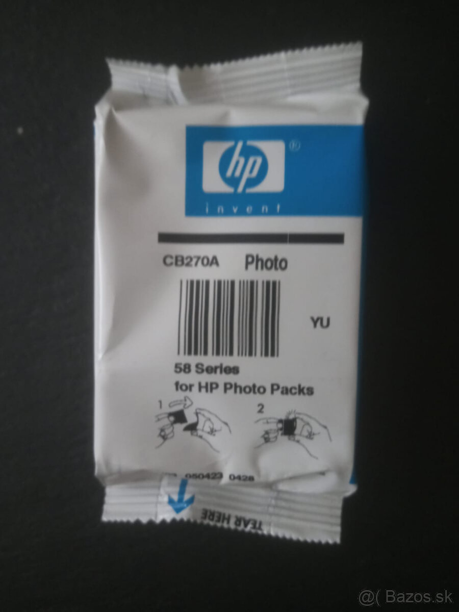 Predám originál toner HP 58 photo