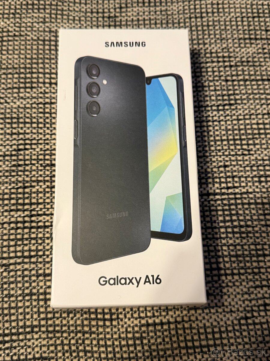 Samsung Galaxy A16 - Nepouživaný, super stav