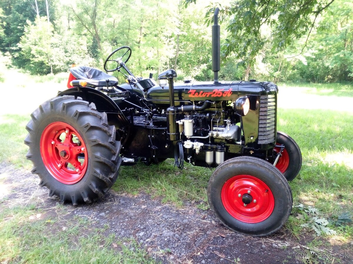 Zetor 25 A uhlová prevodovka