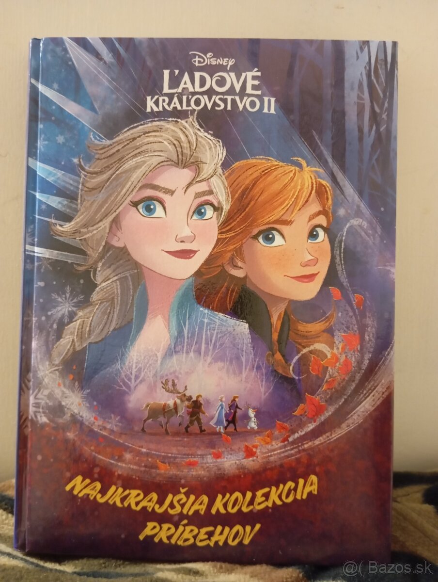 disney - 4 knihy ĽADOVÉ KRÁĽOVSTVO