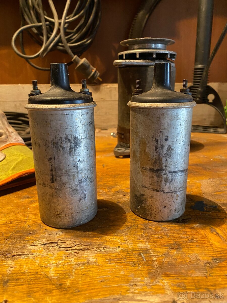 Trabant 601 6v Štartér, indučky, dynamo