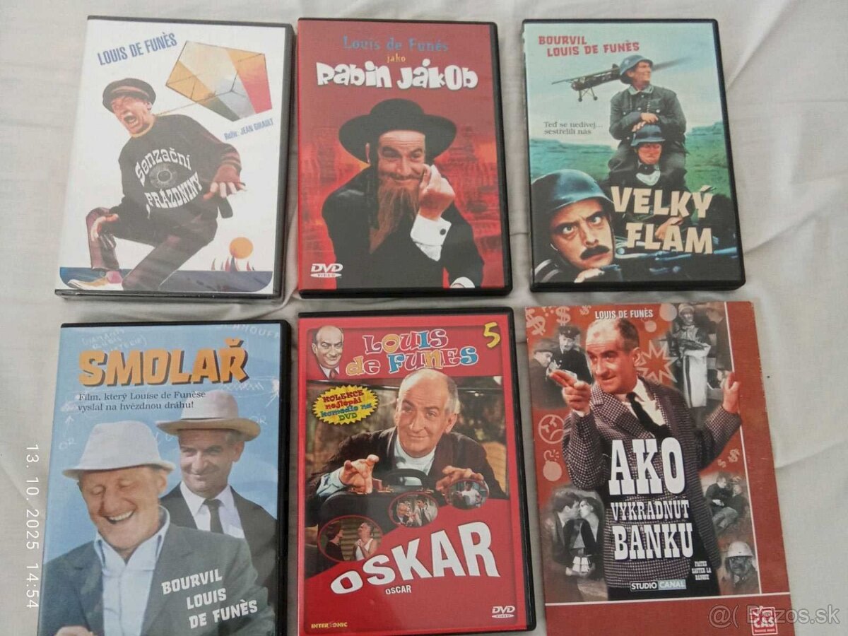 Predám - 6 DVD Funes