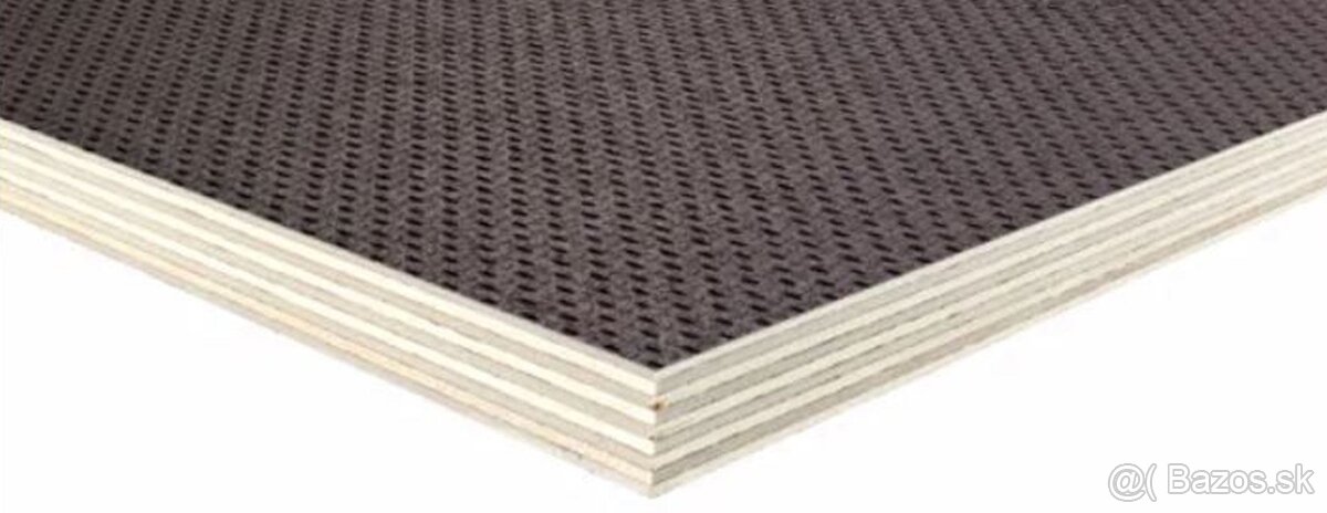 12x1900x4000 mm preglejka protišmyková foliovaná