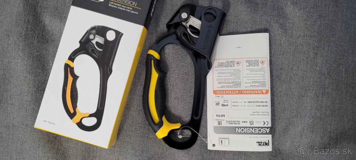 ručný blokant - jumar (žumar) Petzl Ascension L - nový --