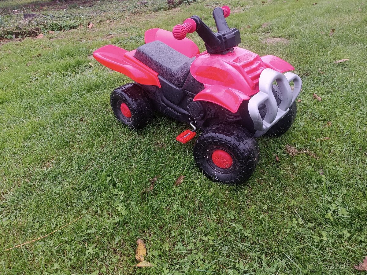 Detská pedálova štvorkolka