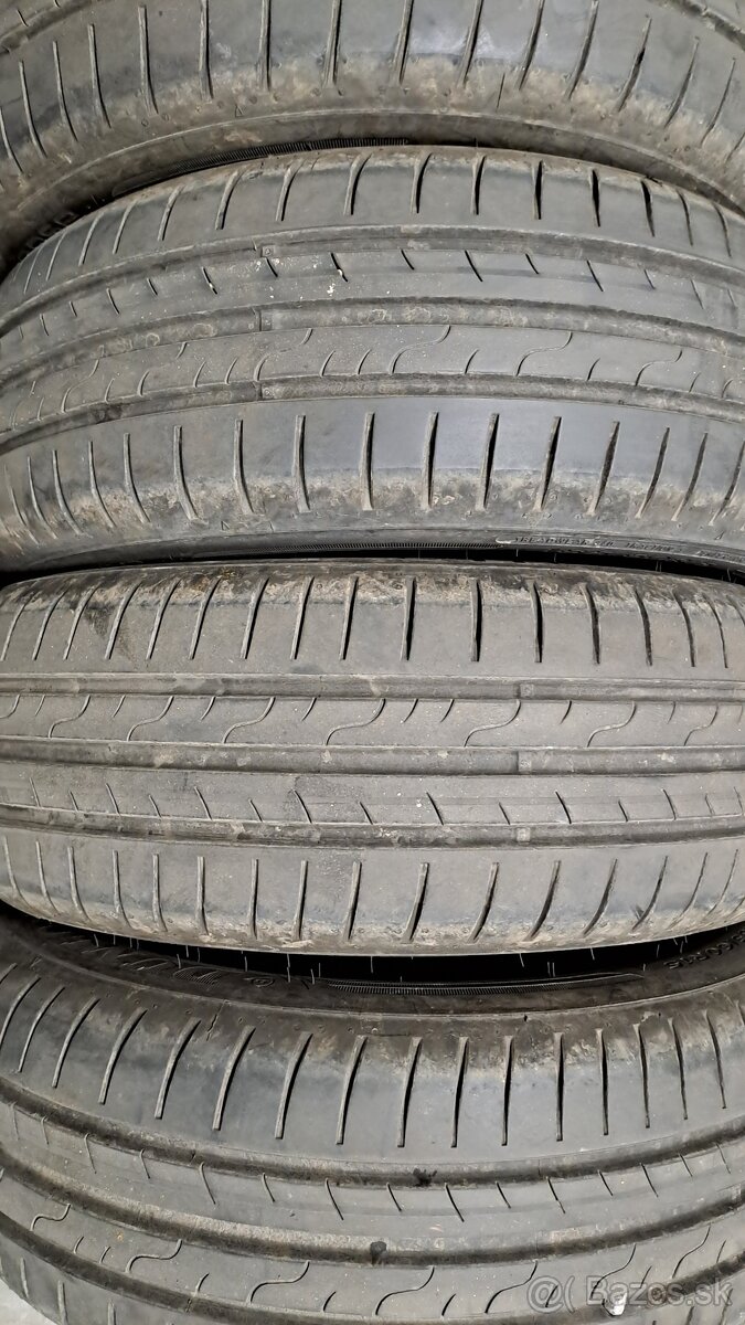 Predám 4ks pekné letné 185/60r15-84H Dunlop
