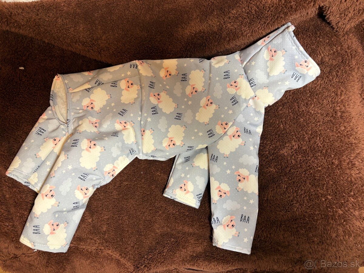 Šijem oblečenie - bundy pre psíkov