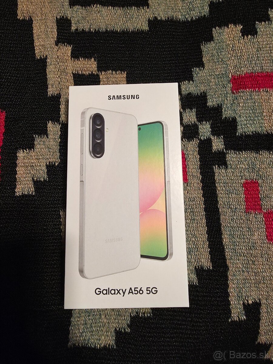 Samsung A56 5g duos biely nerozbalený v záruke 8gb 256 pamáť
