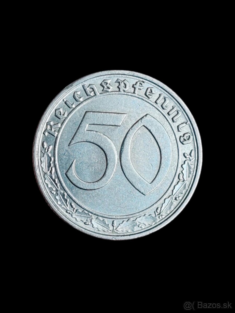 Vzácnejšie drobné mince 3 ríše