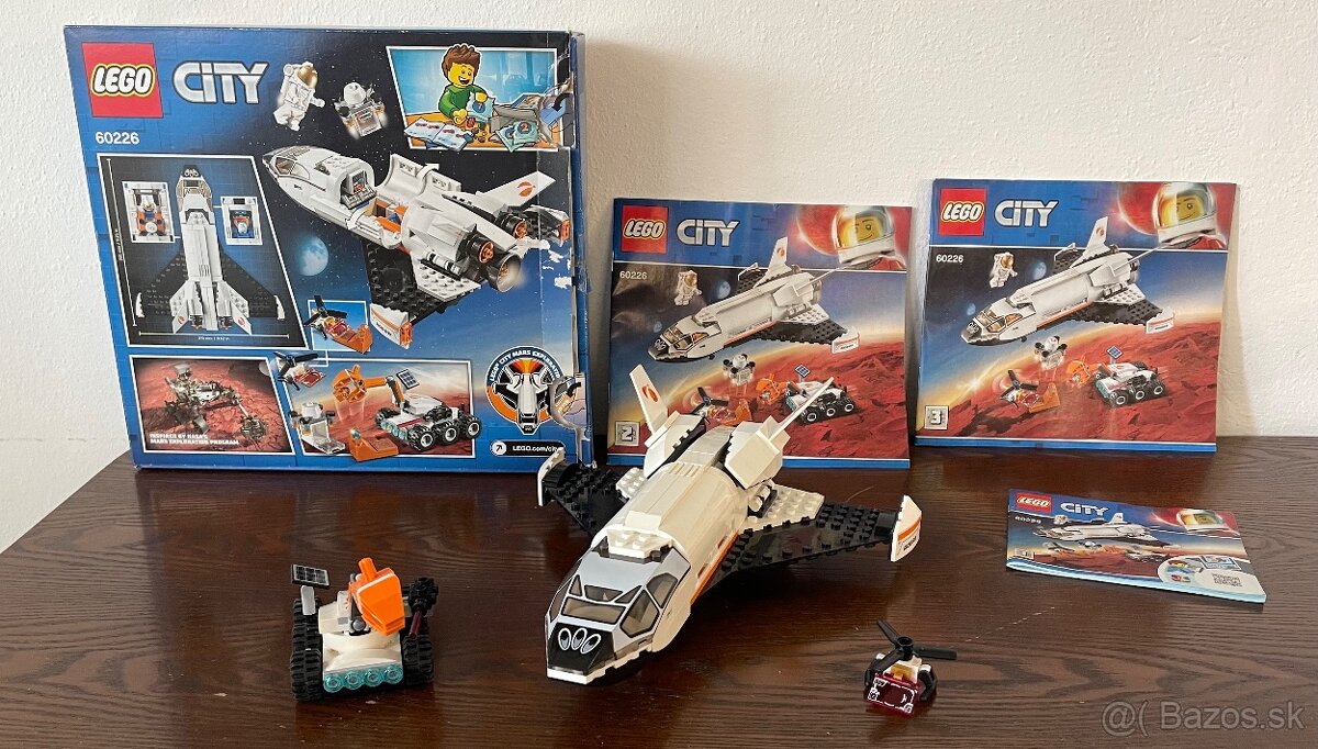 Lego City Raketoplán skúmajúci Mars