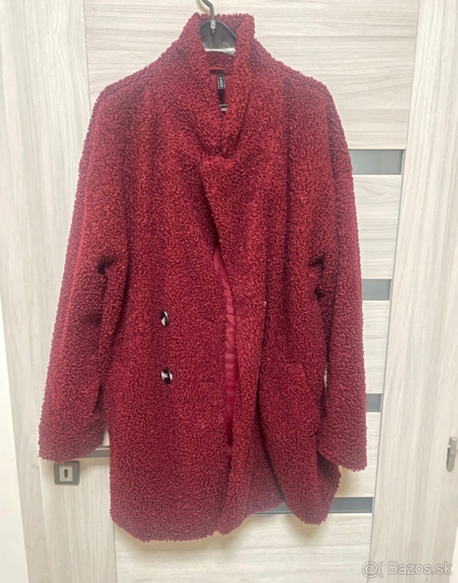Damsky bordovy kabat