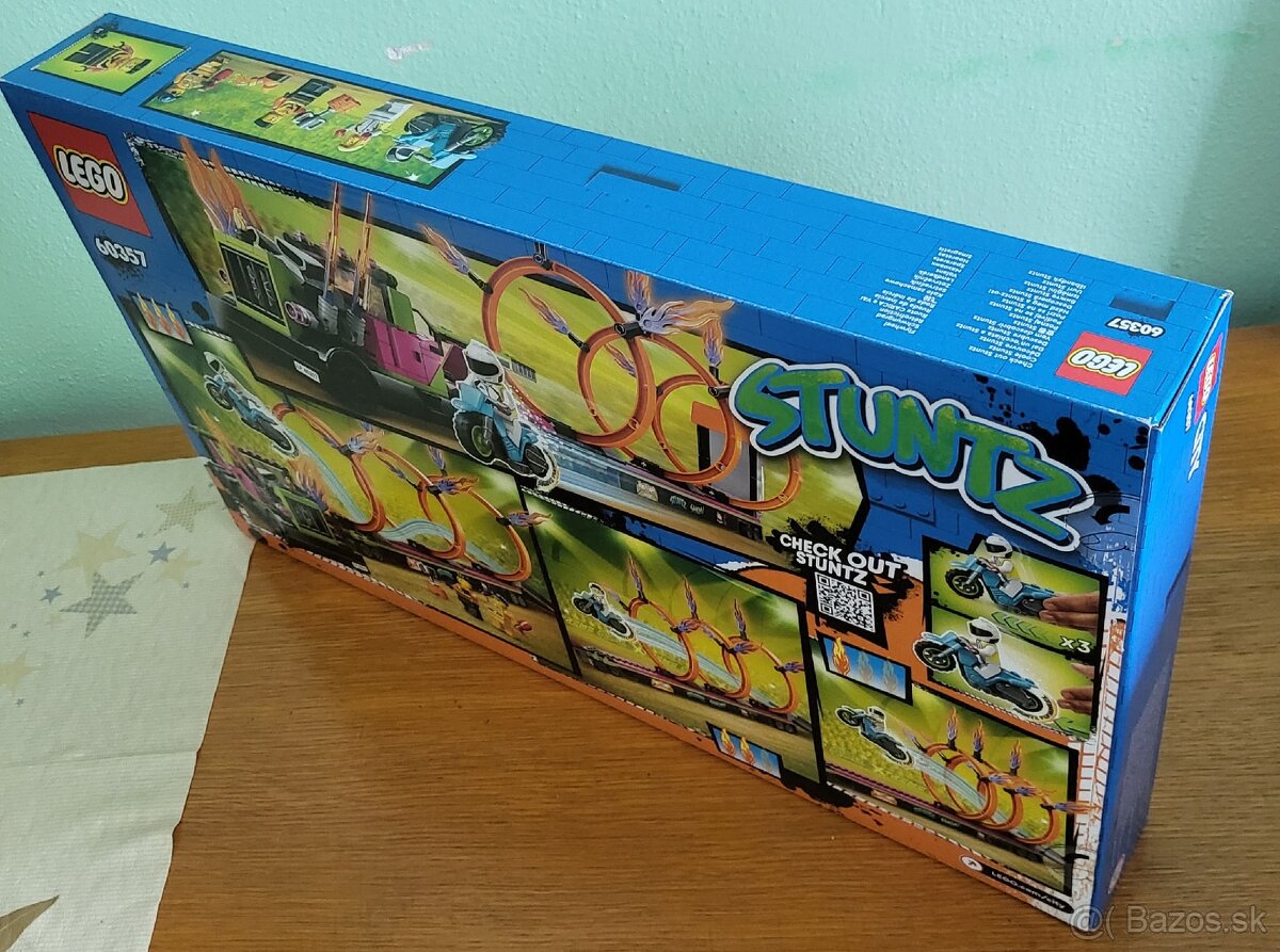 60357 Lego City – Ťahač s ohnivými kruhmi nove