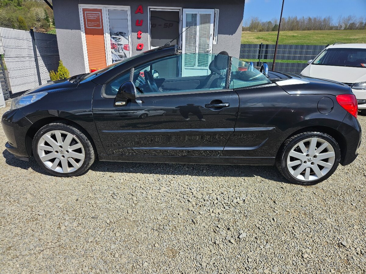 PEUGEOT 207 CC 1.6i BENZÍN CABRIO