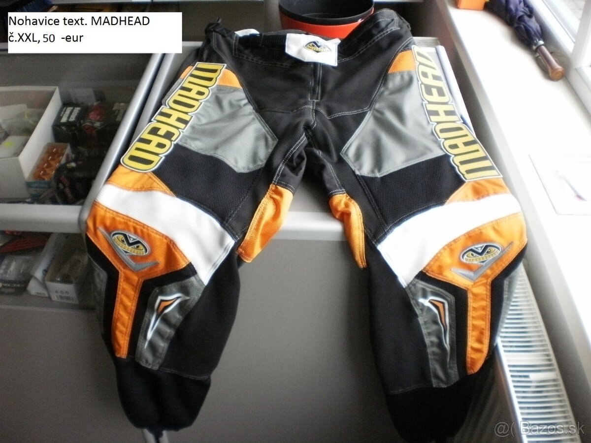 Nohavice motocross-štvorkolka