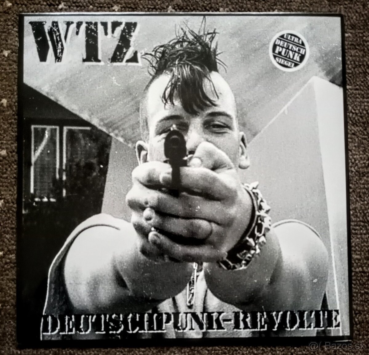 WTZ deutschpunk revolte LP vinyl platňa