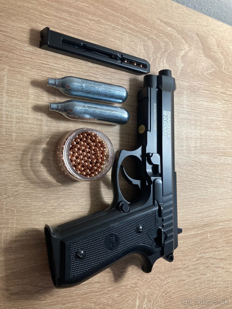 Co2 vzduchová pištol 4,5mm