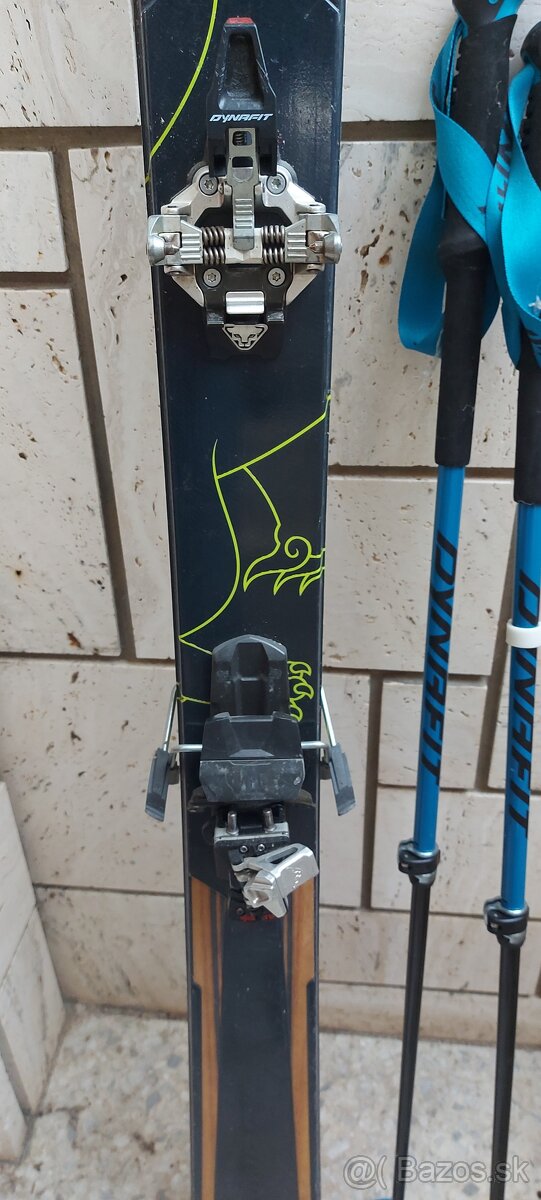 Skialp lyže Dynafit Cho Oyu, lyžiarky, palice