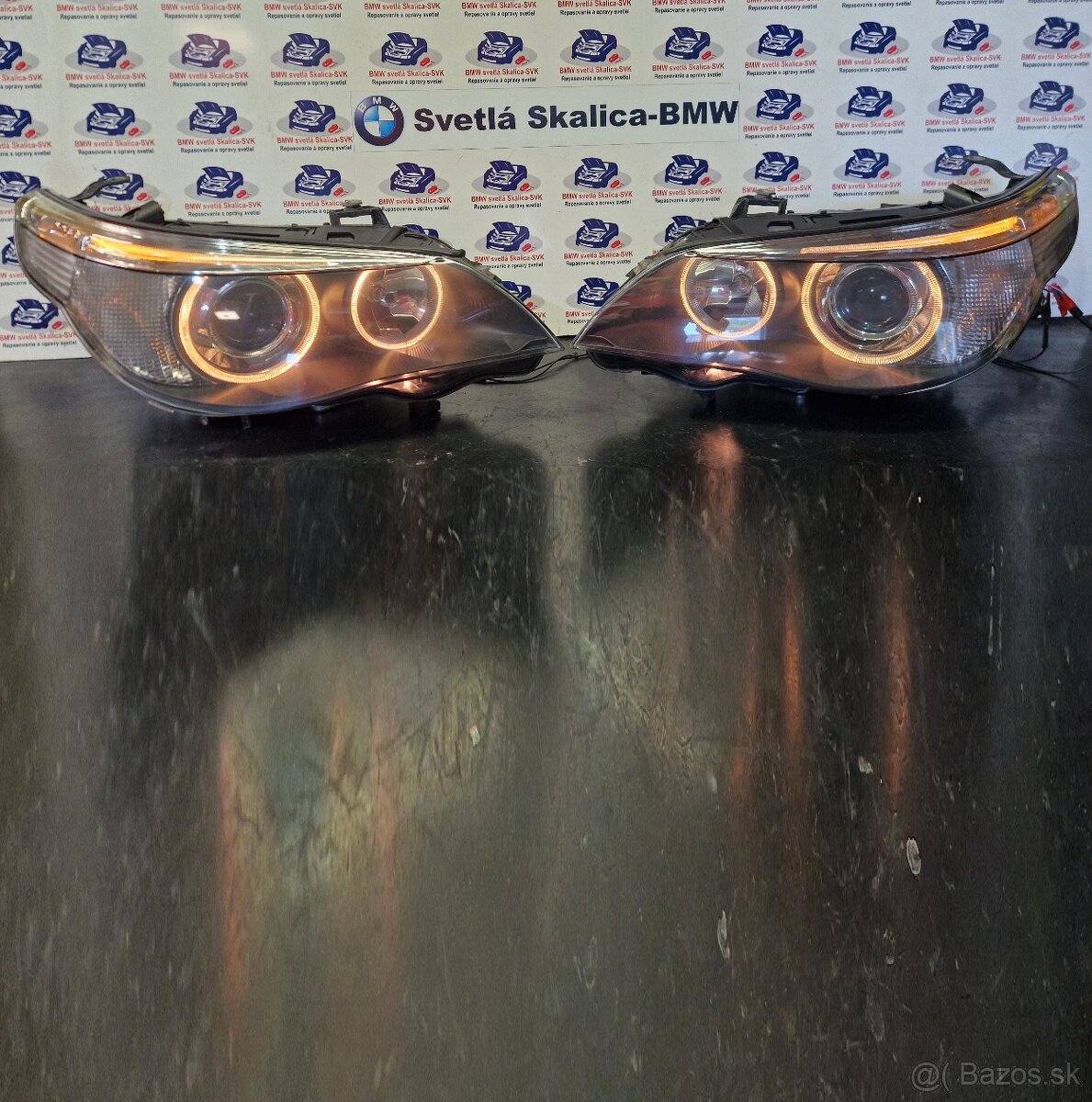 Svetlomety BMW E60 predf