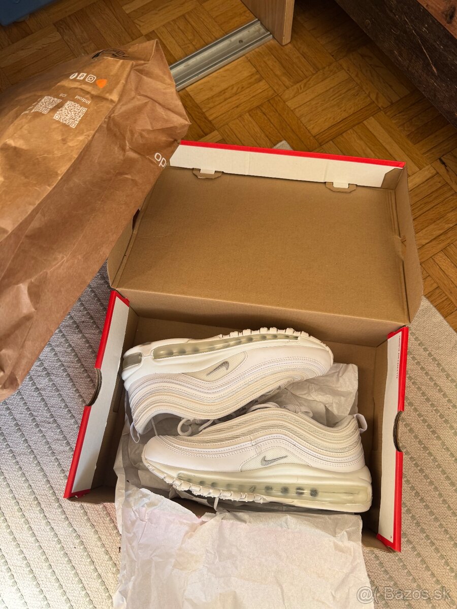 Nike Air max 97 white/wolf