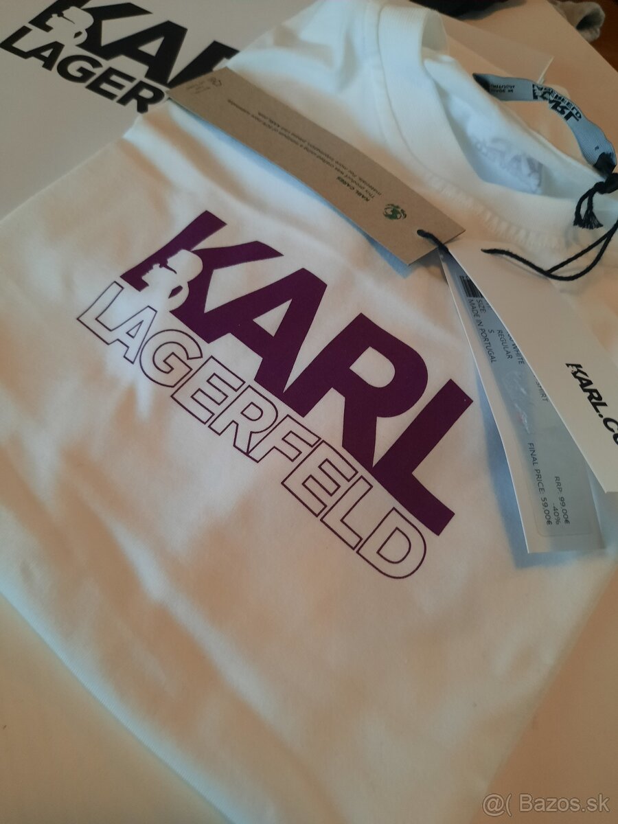 Karl Lagerfeld tricko S/ xs