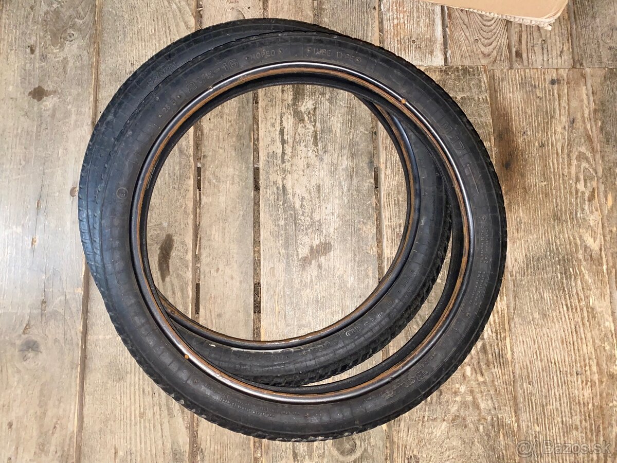 Pneumatiky Barum M17 26B 2,25-16 + duše