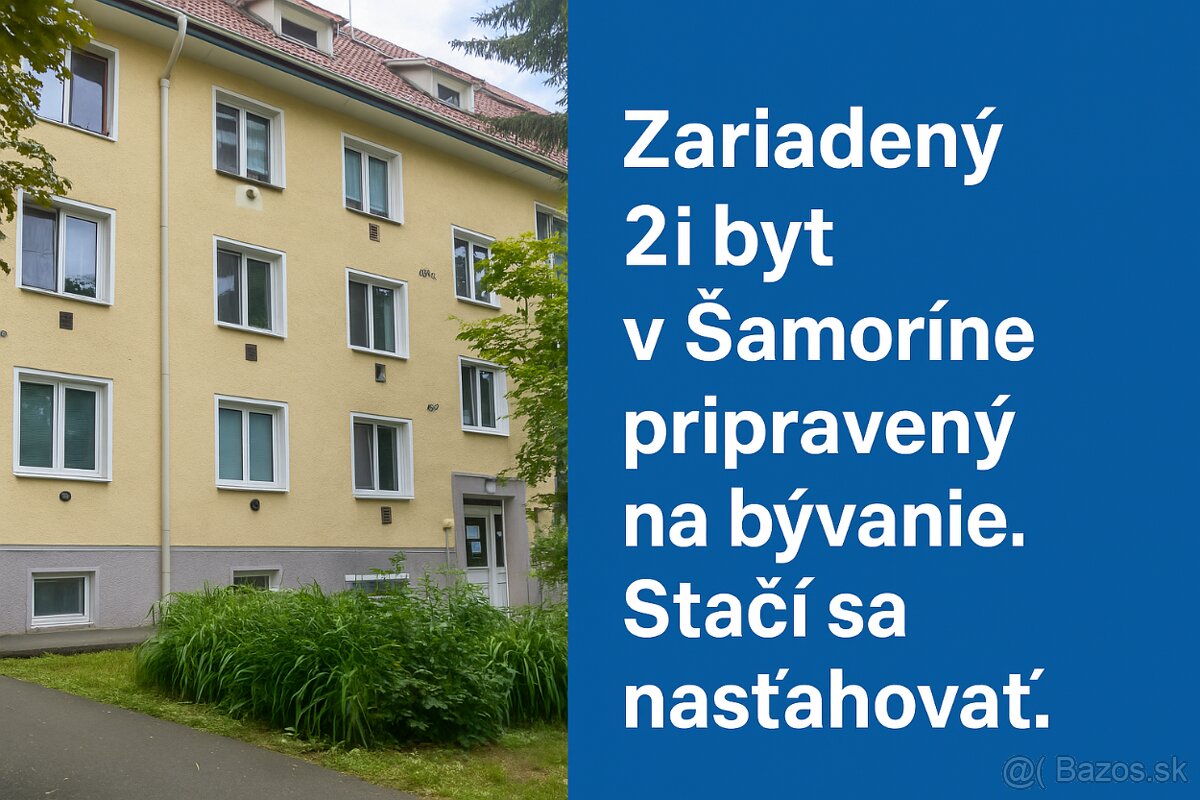 Zariadeny 2i byt v Samorine