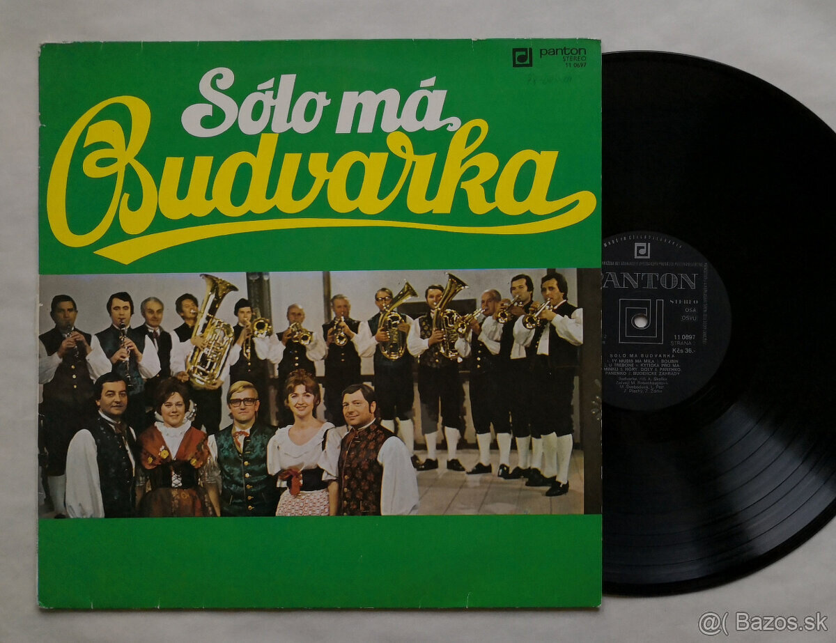 LP Budvarka - Sólo Má Budvarka