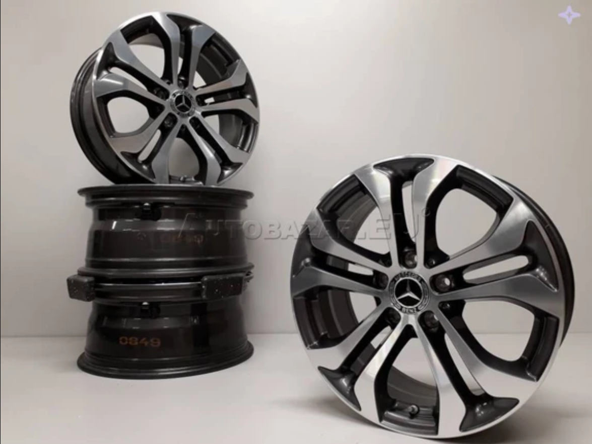 Predám disky 7,5jx17 ET38 a pneumatiky 225/55 r17