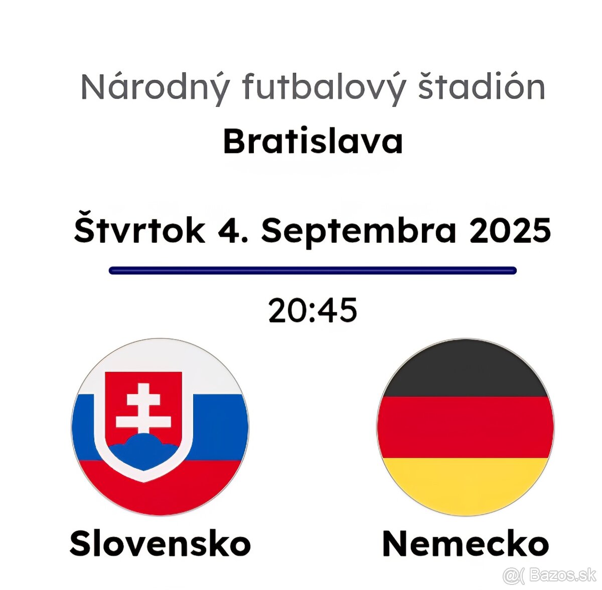 Slovensko - Nemecko FUTBAL