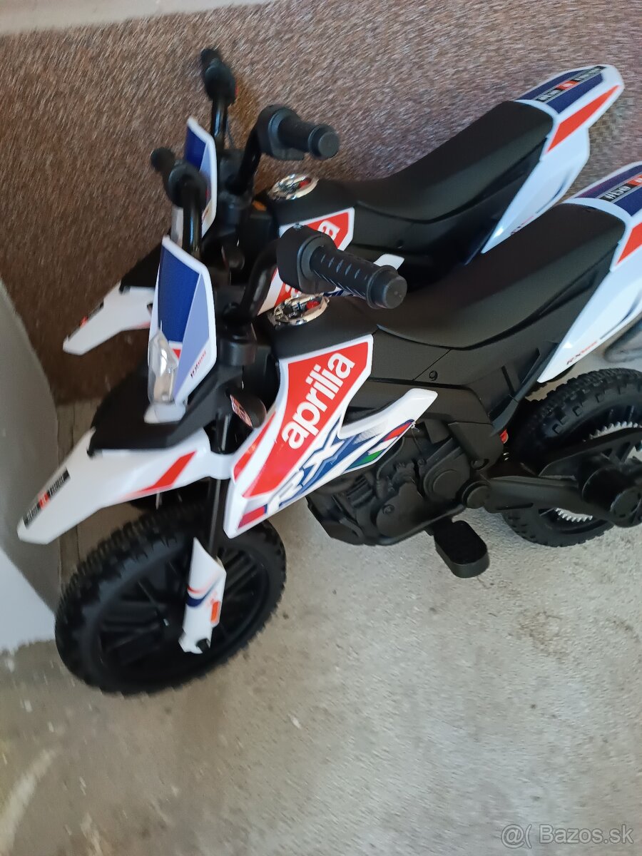 Detské elektrické motorky aprilia
