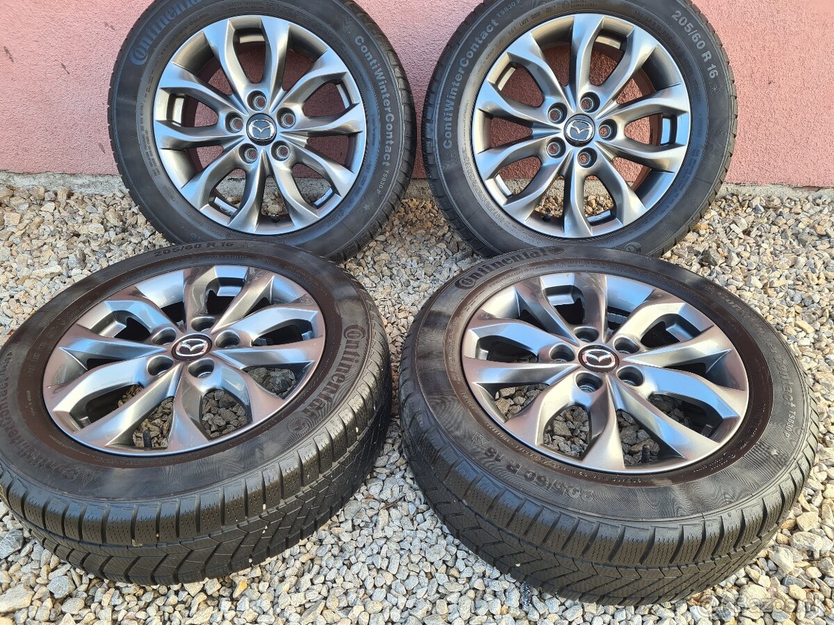 5x114,3 R16 Mazda original zimne.